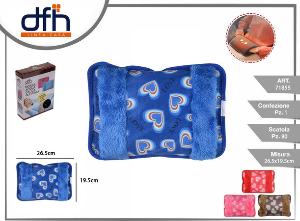 Borsa Acqua Calda Elettrica Cuori Con Tasca Scalda Mani Vari Colori E Fantasie Salute e cura della persona/Cura di bambini e neonati/Trattamenti caldo e freddo/Borse dell'acqua calda Trade Shop italia - Napoli, Commerciovirtuoso.it