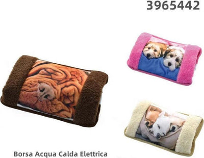 Borsa Acqua Calda Elettrica Scaldino Scalda Mani In Tessuto Con Cuccioli 3965442 Salute e cura della persona/Cura di bambini e neonati/Trattamenti caldo e freddo/Borse dell'acqua calda Trade Shop italia - Napoli, Commerciovirtuoso.it