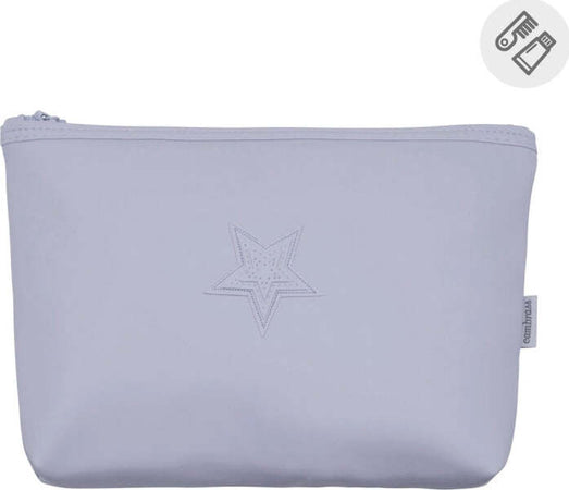 Borsa Bagno Mate Azzurro 6X28X20 Cm Prima infanzia/Igiene e benessere/Borsa per toilette La Casa Del Bebè - Napoli, Commerciovirtuoso.it