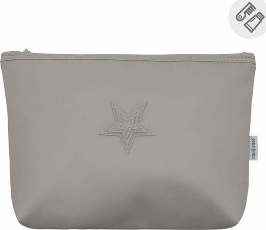 Borsa Bagno Mate Grigio 6X28X20 Cm Prima infanzia/Igiene e benessere/Borsa per toilette La Casa Del Bebè - Napoli, Commerciovirtuoso.it