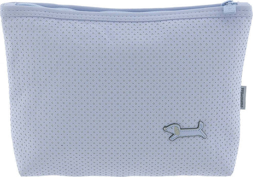 Borsa Bagno Paris Azzurro 6X28X20 Cm Prima infanzia/Igiene e benessere/Borsa per toilette La Casa Del Bebè - Napoli, Commerciovirtuoso.it