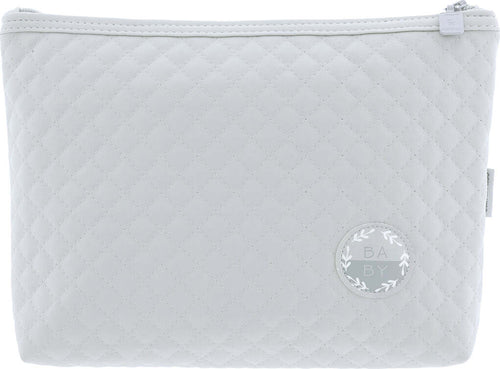 Borsa Bagno Sara Grigio 6X28X20 Cm Prima infanzia/Igiene e benessere/Borsa per toilette La Casa Del Bebè - Napoli, Commerciovirtuoso.it