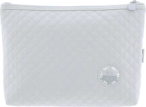 Borsa Bagno Sara Grigio 6X28X20 Cm Prima infanzia/Igiene e benessere/Borsa per toilette La Casa Del Bebè - Napoli, Commerciovirtuoso.it