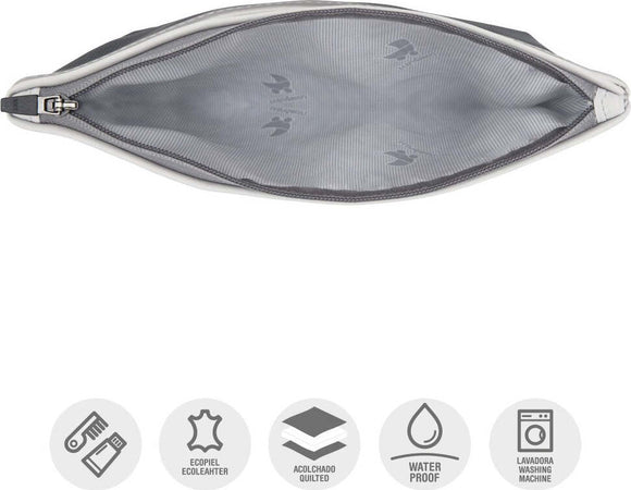 Borsa Bagno Urbany Grigio 6X28X20 Cm Prima infanzia/Igiene e benessere/Borsa per toilette La Casa Del Bebè - Napoli, Commerciovirtuoso.it