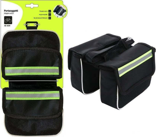 Borsa Borsello Doppia Sacca Porta Oggetti Bande Laterali Riflettenti Bici Xc1679 Sport e Tempo Libero > Ciclismo > Ricambi per Bici > Sport Trade Shop italia - Napoli, Commerciovirtuoso.it
