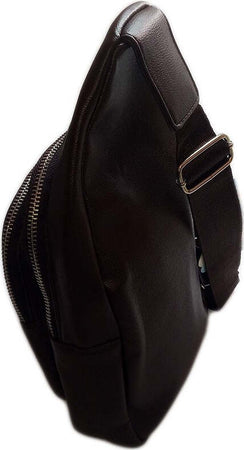 BORSA BORSELLO UOMO SIMIL-PELLE TRACOLLA PETTO MONO SPALLA MARSUPIO LAVORO 628 Moda/Uomo/Borse/Borse a spalla Trade Shop italia - Napoli, Commerciovirtuoso.it