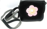 Borsa Borsetta Tracolla Nero Con Fiore Portafoglio Da Passeggiata Bimba Donna Moda/Donna/Borse/Borse a tracolla Trade Shop italia - Napoli, Commerciovirtuoso.it