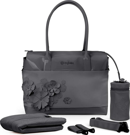Borsa Cambio Cybex Simply Flowers Grey Prima infanzia/Cambio del pannolino/Borse fasciatoio/Borse tascapane La Casa Del Bebè - Napoli, Commerciovirtuoso.it
