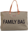 Borsa Childhome Family Bag in Canvas - Kaki Prima infanzia/Cambio del pannolino/Borse fasciatoio/Borse shopper La Casa Del Bebè - Napoli, Commerciovirtuoso.it