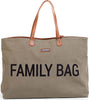 Borsa Childhome Family Bag in Canvas - Kaki Prima infanzia/Cambio del pannolino/Borse fasciatoio/Borse shopper La Casa Del Bebè - Napoli, Commerciovirtuoso.it