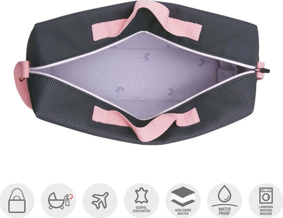 Borsa Clinica Tabela Urbany Rosa 16X41.5X29 Cm Moda/Valigie borse e accessori da viaggio/Valigie e set da viaggio/Borsoni La Casa Del Bebè - Napoli, Commerciovirtuoso.it