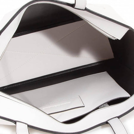 Borsa da Donna Calvin Klein Jeans Borsa a Spalla Con Scomparto Similpelle Bianca Fashion Moda/Valigie borse e accessori da viaggio/Accessori/Accessori tascabili/Appendi borsa tascabili e ganci Euforia - Bronte, Commerciovirtuoso.it