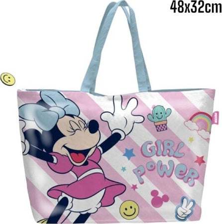 Borsa-Da-Mare-Minnie-Mouse-Per-Donna-E-Bambina-Shopping-Bag-Disney-2023