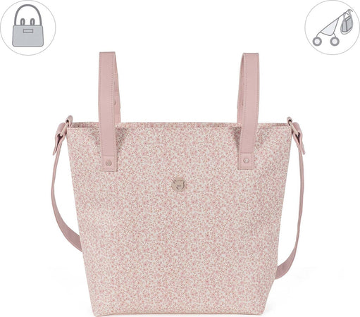 Borsa da Passeggio Pasito A Pasito Flower Mellow in Ecopelle Rosa Prima infanzia/Passeggini carrozzine e accessori/Accessori e parti di ricambio/Borsa contenitore per manubrio per passeggino La Casa Del Bebè - Napoli, Commerciovirtuoso.it
