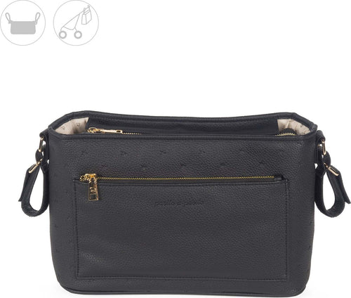 Borsa da Passeggio Pasito a Pasito London Ecopelle Nero Prima infanzia/Passeggini carrozzine e accessori/Accessori e parti di ricambio/Borsa contenitore per manubrio per passeggino La Casa Del Bebè - Napoli, Commerciovirtuoso.it