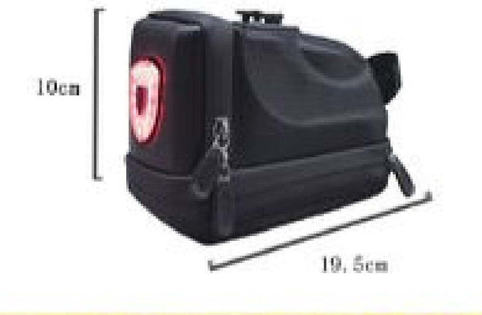 Borsa Da Sella Impermeabile Per Bici Con Luce Posteriore Ricaricabile Usb Zx-9428 Sport e tempo libero/Attività ricreative all'aperto/Ciclismo/Accessori/Zaini borse e borse laterali bicicletta/Borse Trade Shop italia - Napoli, Commerciovirtuoso.it