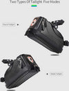 Borsa Da Sella Impermeabile Per Bici Con Luce Posteriore Ricaricabile Usb Zx-9428 Sport e tempo libero/Attività ricreative all'aperto/Ciclismo/Accessori/Zaini borse e borse laterali bicicletta/Borse Trade Shop italia - Napoli, Commerciovirtuoso.it