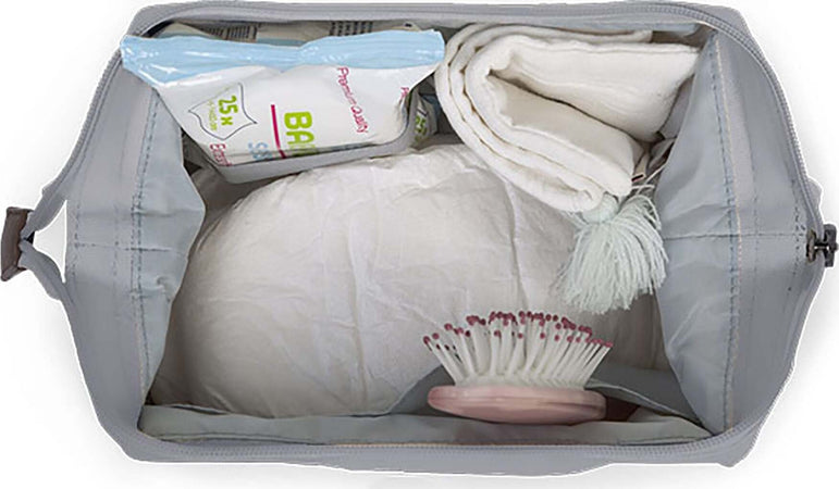 Borsa da Toilette Childhome Baby Necessities Grigio Prima infanzia/Igiene e benessere/Borsa per toilette La Casa Del Bebè - Napoli, Commerciovirtuoso.it