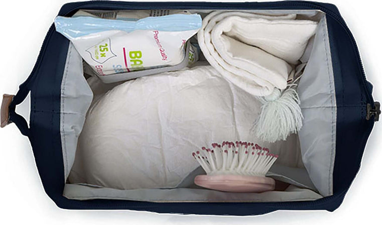 Borsa da Toilette Childhome Baby Necessities Navy Prima infanzia/Igiene e benessere/Borsa per toilette La Casa Del Bebè - Napoli, Commerciovirtuoso.it