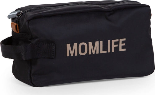 Borsa da Toilette Childhome Momlife Oro Nero Prima infanzia/Igiene e benessere/Borsa per toilette La Casa Del Bebè - Napoli, Commerciovirtuoso.it