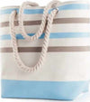 Borsa Donna a Spalla Multiuso Borsone Spiaggia Piscina a Righe Idea Regalo Viaggi Vacanze Moda/Donna/Borse/Borse a spalla La Bottega del Risparmio - Bari, Commerciovirtuoso.it