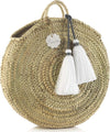 Borsa Donna Di Rattan Gd Tassel Bianco 10X40X40 Cm Moda/Donna/Borse/Borse a spalla La Casa Del Bebè - Napoli, Commerciovirtuoso.it