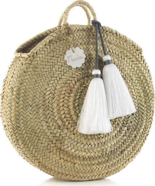 Borsa Donna Di Rattan Gd Tassel Bianco 10X40X40 Cm Moda/Donna/Borse/Borse a spalla La Casa Del Bebè - Napoli, Commerciovirtuoso.it