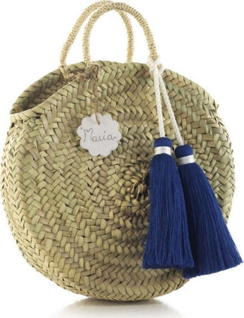 Borsa Donna Di Rattan Piccolo Tassel Azulon 10X30X35 Cm Moda/Donna/Borse/Borse a spalla La Casa Del Bebè - Napoli, Commerciovirtuoso.it