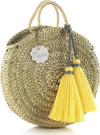 Borsa Donna Di Rattan Piccolo Tassel Giallo 10X30X35 Cm Moda/Donna/Borse/Borse a spalla La Casa Del Bebè - Napoli, Commerciovirtuoso.it