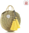 Borsa Donna Di Rattan Piccolo Tassel Giallo 10X30X35 Cm Moda/Donna/Borse/Borse a spalla La Casa Del Bebè - Napoli, Commerciovirtuoso.it