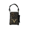 Borsa Donna V Versace Italia in Pelle Cheeta - Luxury Leather Bag Elegante e Raffinata