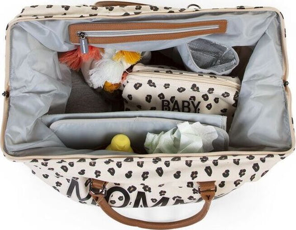 Borsa Fasciatoio Childhome Mommy Bag Leopard 2020 Prima infanzia/Cambio del pannolino/Borse fasciatoio/Borse shopper La Casa Del Bebè - Napoli, Commerciovirtuoso.it