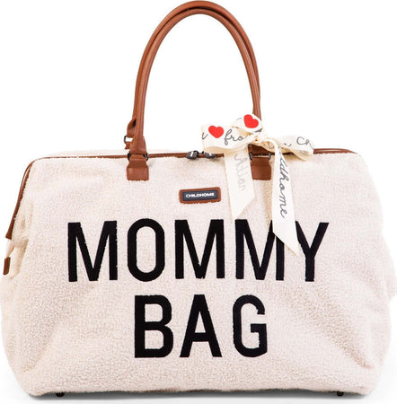 Borsa Fasciatoio Childhome Mommy Bag Teddy Off White Ecrù Prima infanzia/Cambio del pannolino/Borse fasciatoio/Borse tascapane La Casa Del Bebè - Napoli, Commerciovirtuoso.it