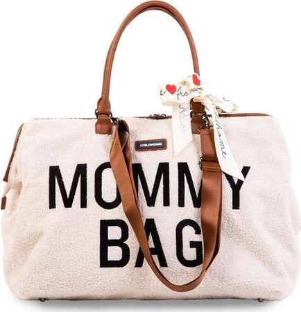 Borsa Fasciatoio Childhome Mommy Bag Teddy Off White Ecrù Prima infanzia/Cambio del pannolino/Borse fasciatoio/Borse tascapane La Casa Del Bebè - Napoli, Commerciovirtuoso.it