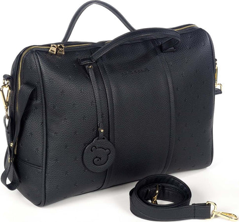 Borsa Fasciatoio Pasito a Pasito London Ecopelle Nero Prima infanzia/Cambio del pannolino/Borse fasciatoio/Borse shopper La Casa Del Bebè - Napoli, Commerciovirtuoso.it