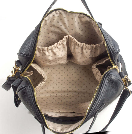 Borsa Fasciatoio Pasito a Pasito London Ecopelle Nero Prima infanzia/Cambio del pannolino/Borse fasciatoio/Borse shopper La Casa Del Bebè - Napoli, Commerciovirtuoso.it