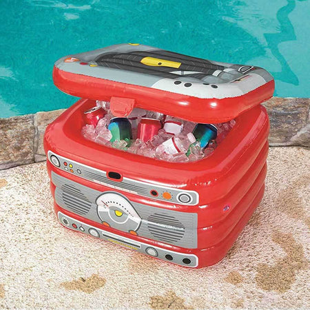 Borsa Frigo Gonfiabile In PVC Turnatable 61x53cm Bestway Mare Piscina Party