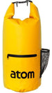 Borsa Impermeabile 20 Litri Sacco Giallo Waterproof per Capeggio Sport Ciclismo