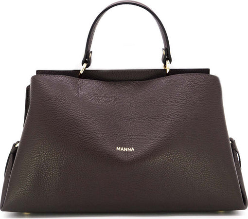 Borsa in Pelle Donna Modello Clarissa Moda/Donna/Borse/Borse a mano Manna Bag - Solofra, Commerciovirtuoso.it