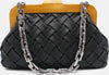 Borsa Intrecciata Weave Da Donna Borsetta Fashion Con Manico in Catena Moda/Donna/Borse/Borse a spalla Leclaf - Napoli, Commerciovirtuoso.it