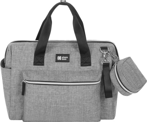 Borsa Kikkaboo Mamma Maxi Grigio Prima infanzia/Cambio del pannolino/Borse fasciatoio/Borse tascapane La Casa Del Bebè - Napoli, Commerciovirtuoso.it