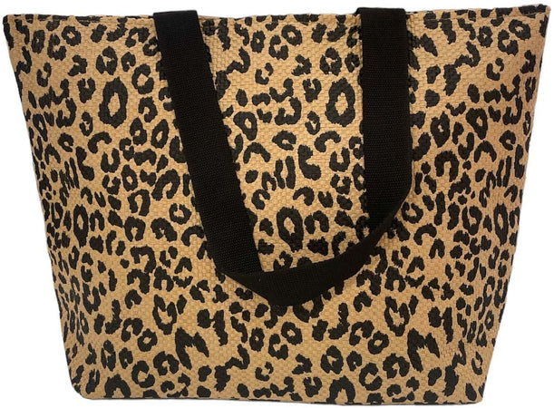 Borsa mare Animalier con zip – Maè Via Roma,60