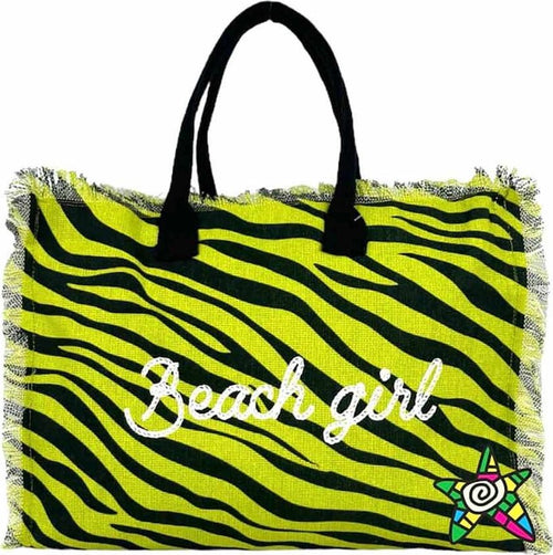 Borsa-Mare-Con-Chiusura-Lampo-48x38x16cm-Cotone-Canvas-100%-Borsa-da-Spiaggia-Spiaggia