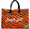 Borsa-Mare-Con-Chiusura-Lampo-48x38x16cm-Cotone-Canvas-100%-Borsa-da-Spiaggia-Spiaggia