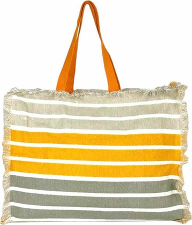 Borsa-Mare-Con-Chiusura-Lampo-48x38x16cm-Cotone-Canvas-100%-Borsa-da-Spiaggia-Spiaggia