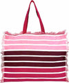 Borsa-Mare-Con-Chiusura-Lampo-48x38x16cm-Cotone-Canvas-100%-Borsa-da-Spiaggia-Spiaggia
