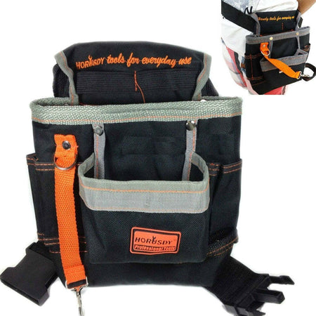 BORSA MARSUPIO CINTURA PORTA ATTREZZI DA LAVORO UTENSILI ELETTRICISTA MURATORE Fai da te/Organizzazione casa e magazzini/Organizzazione di utensili/Borse per utensili Trade Shop italia - Napoli, Commerciovirtuoso.it