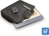 Borsa Notebook 15,6 Techmade Nera Portadocumenti Porta Pc per Lenovo Dell Asus HP da 14 a 15,6 Modello TM-PCBAG-BKB Profilo Blu