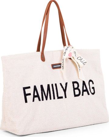Borsa-Nursery-Childhome-Family-Bag-Teddy-Off-White-Ecrù
