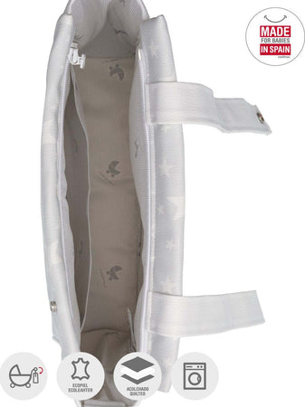 Borsa Passeggino Etoile Grigio 13X40X33 Cm Prima infanzia/Passeggini carrozzine e accessori/Accessori e parti di ricambio/Borsa contenitore per manubrio per passeggino La Casa Del Bebè - Napoli, Commerciovirtuoso.it